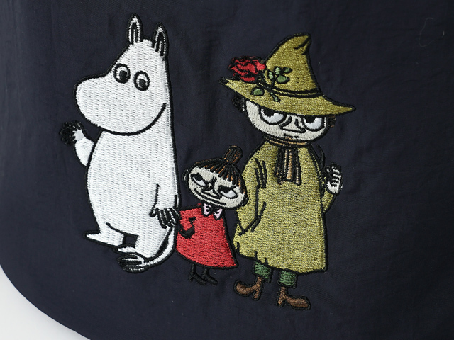ムーミン　リトルミイ　スナフキンの刺繍