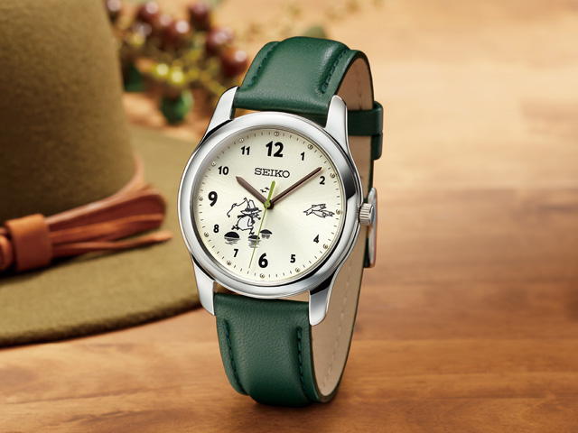 腕時計【新品未使用】SEIKO×ムーミンコラボ 限定版オフィシャルライセンスウオッチ