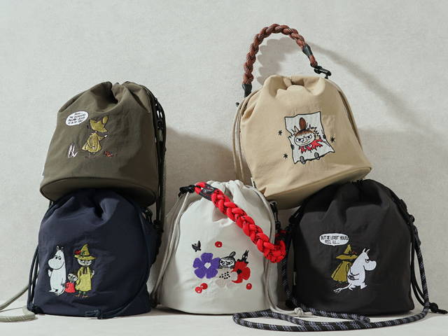 ムーミン 2WAY巾着バッグ