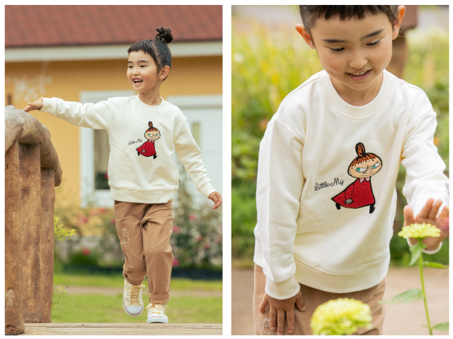 子ども服ブランド「クレードスコープ」との コラボレーションアイテム