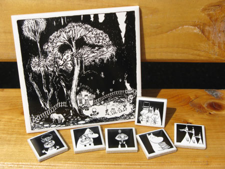 フリマッコ♡ムーミンミニタイル47枚セット！ ムーミン | ハシートップ