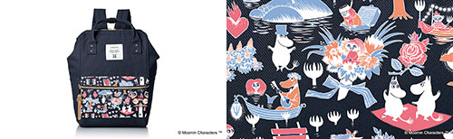 ムーミン基金」返礼品「Moomin×anello®コラボリュック」の新柄が