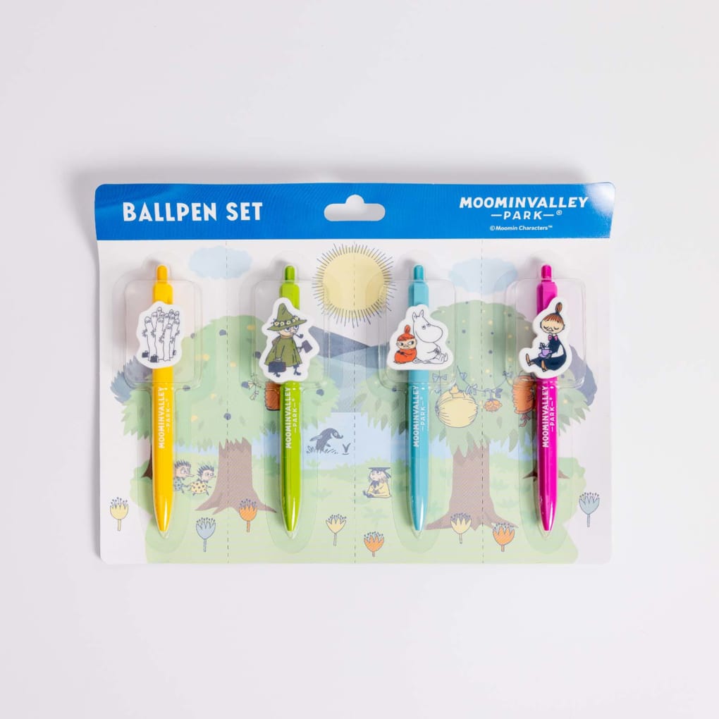 12/16（木）SALE「アクリルボールペン4本セット」【MOOMIN