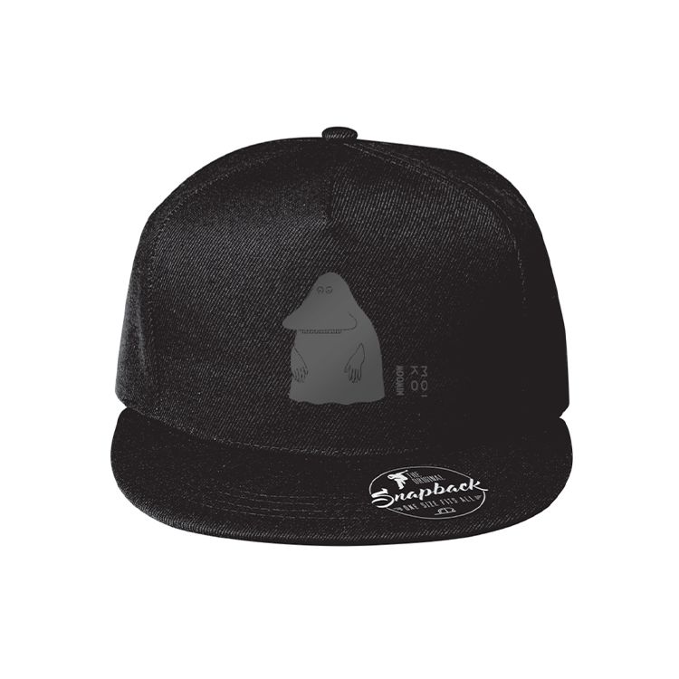 MOIKO スナップバックキャップ（モラン/ブラック）