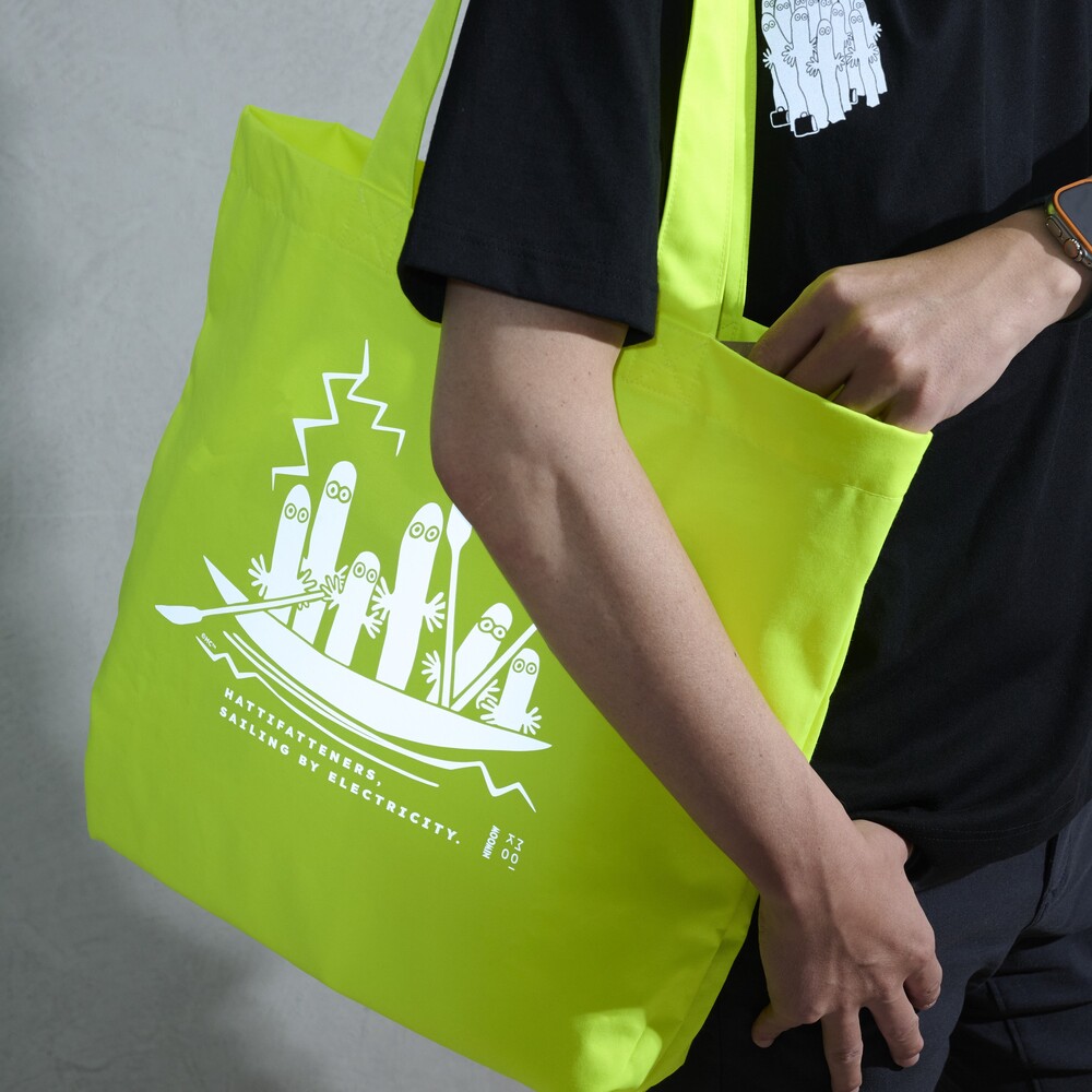 MOIKO リフレクターバッグ（ニョロニョロ/イエロー）