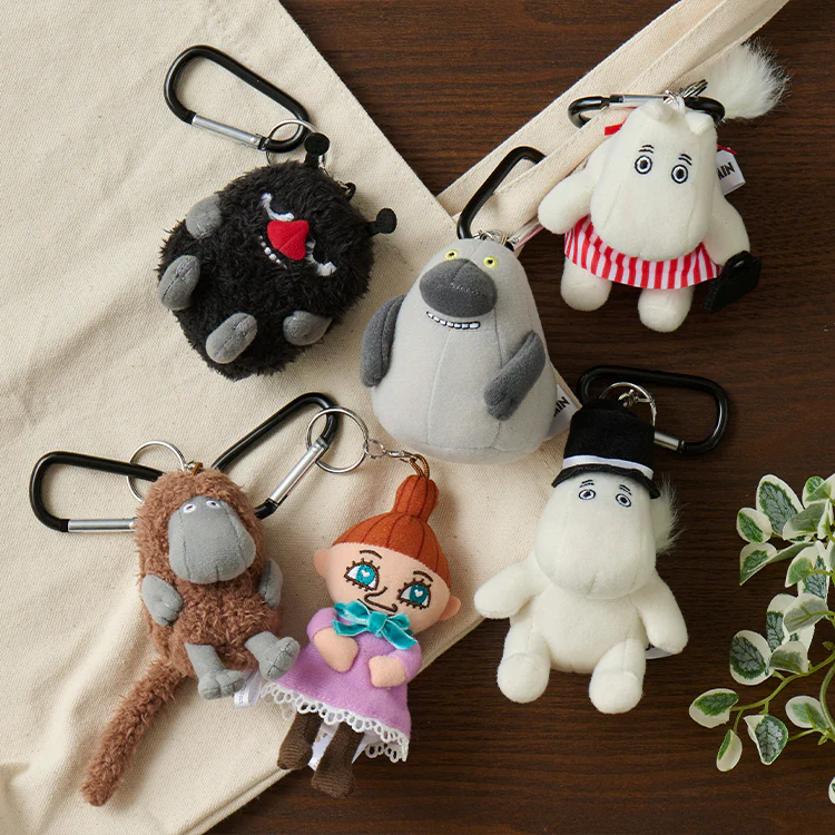 FUWAKUTAぬいぐるみシリーズ＆カラビナ付マスコットキーホルダー
