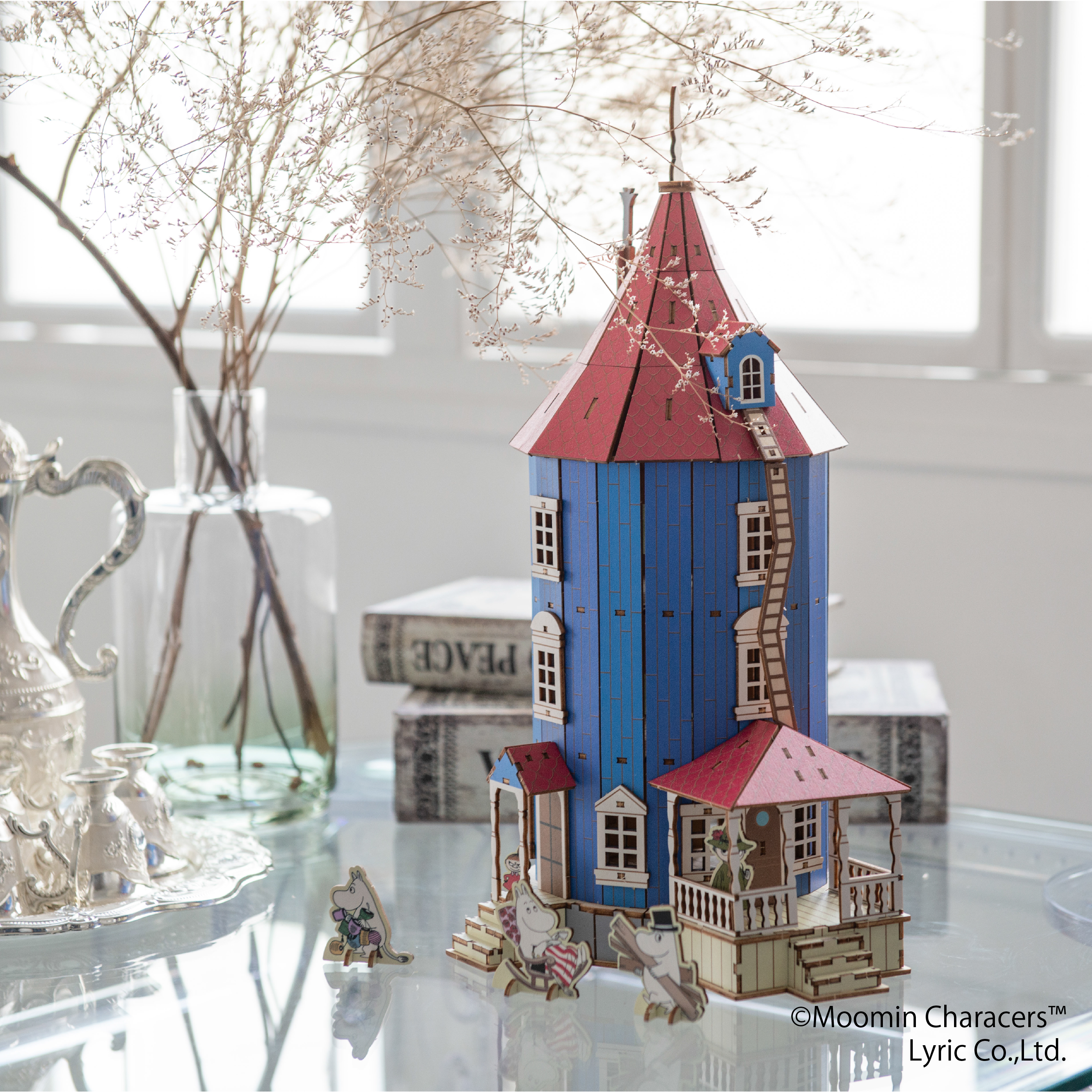 Wooden Art ki-gu-mi ムーミンやしき 立体パズル