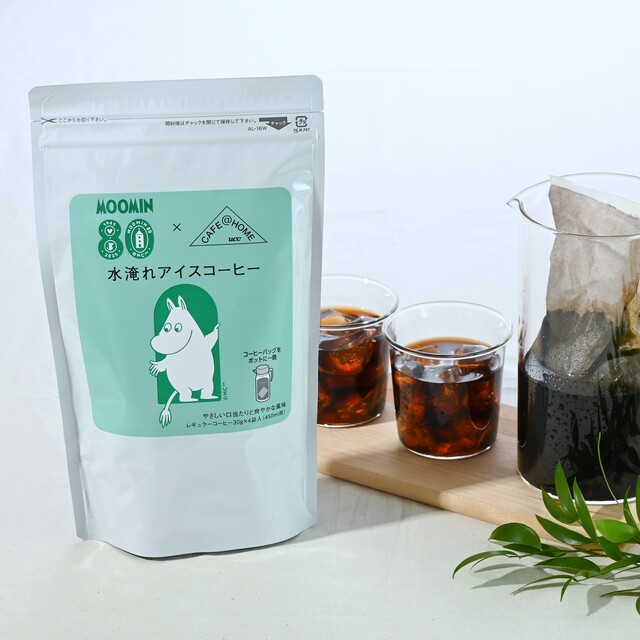 CAFE@HOME ムーミン谷 水淹れアイスコーヒー 120g（80th）