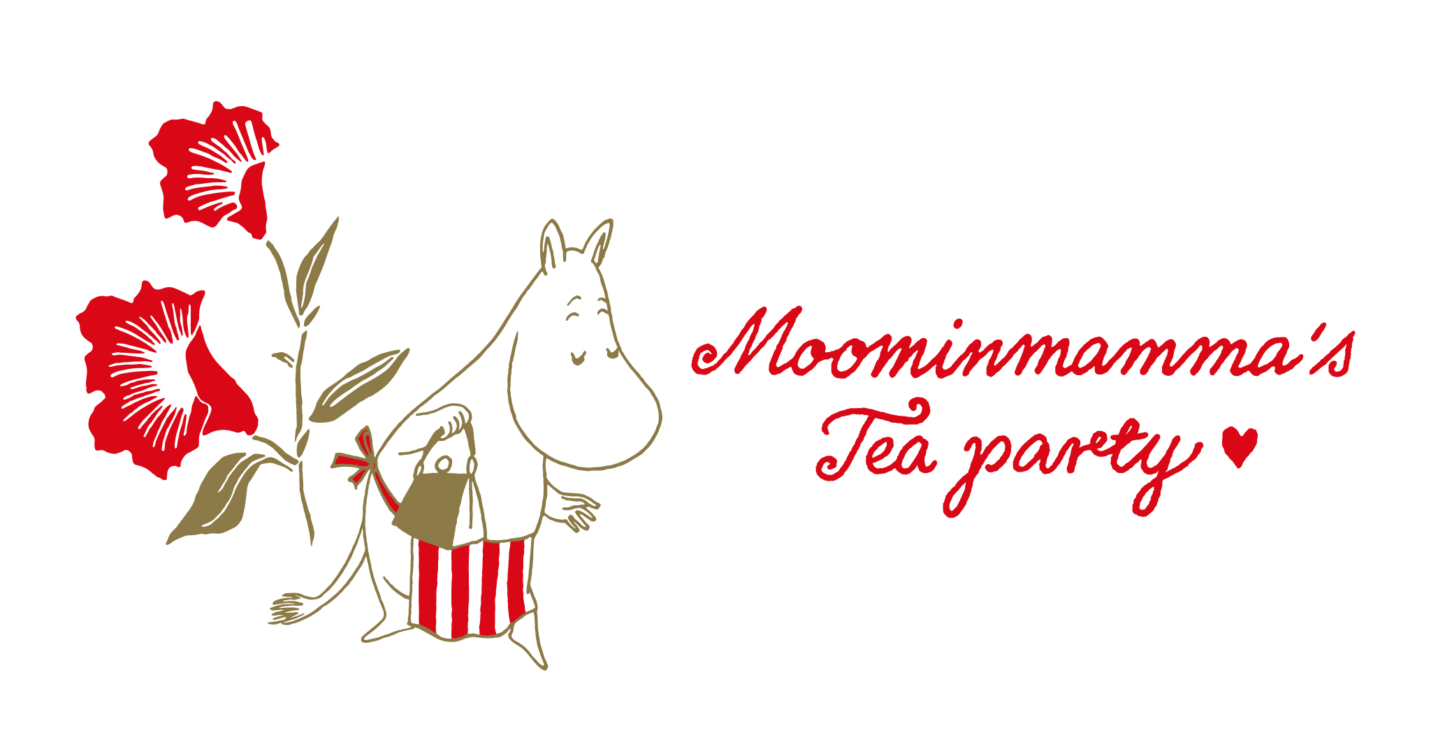 ムーミンママが主役の新シリーズ “Moominmamma's Tea party”登場