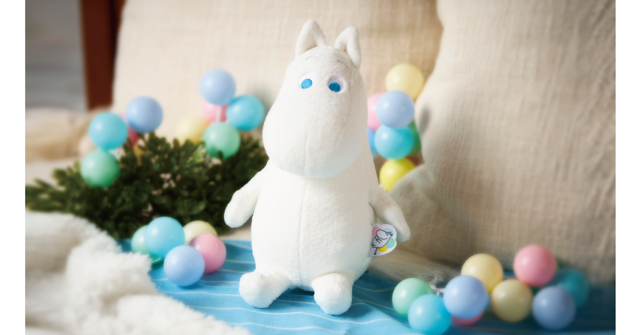 風船みたいにぷわっと軽やかなぬいぐるみが新登場！ | ムーミン公式サイト